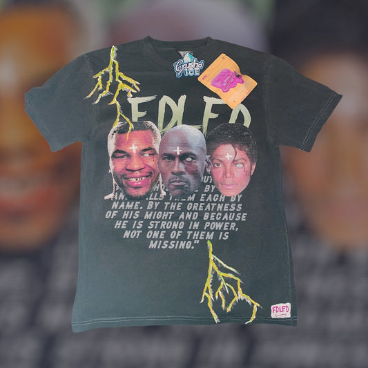 Mike Manson T Shirt (BlackLight Paint)