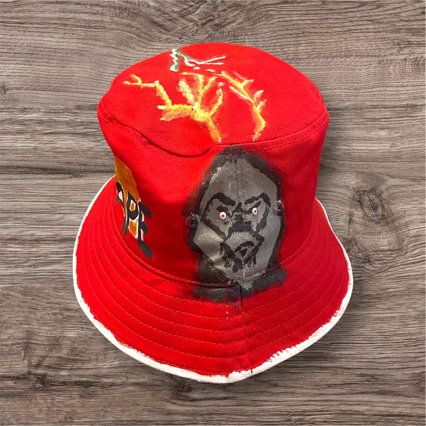 God Vs Ape Bucket Hat