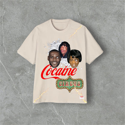 Cocaine Circus Boogie Down Brown T 8.6 oz