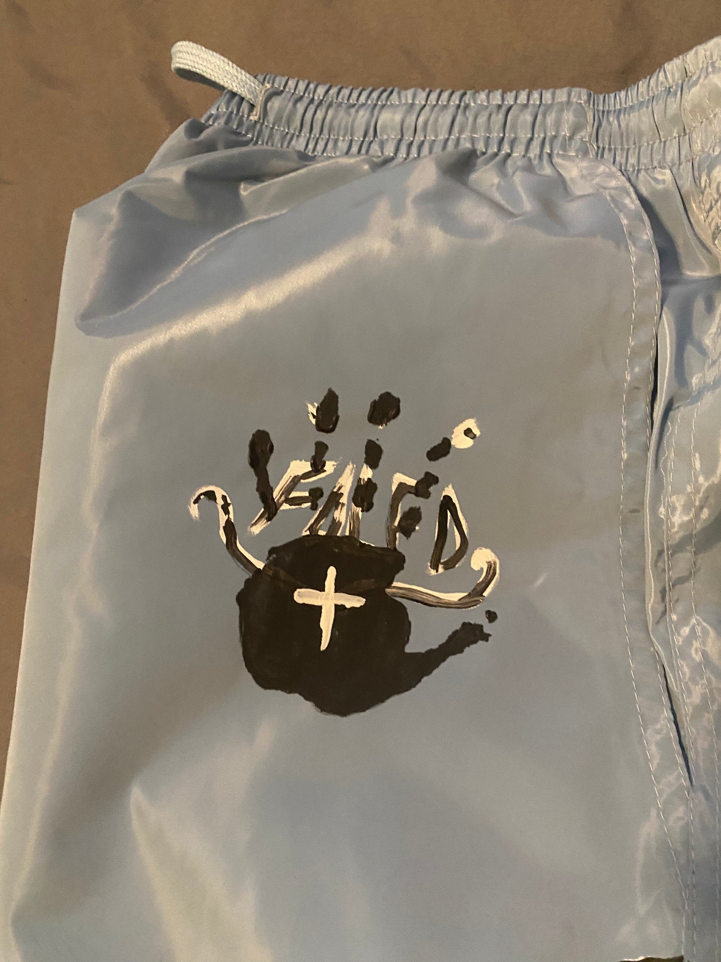 Bullethead Hand Painted Swish Shorts