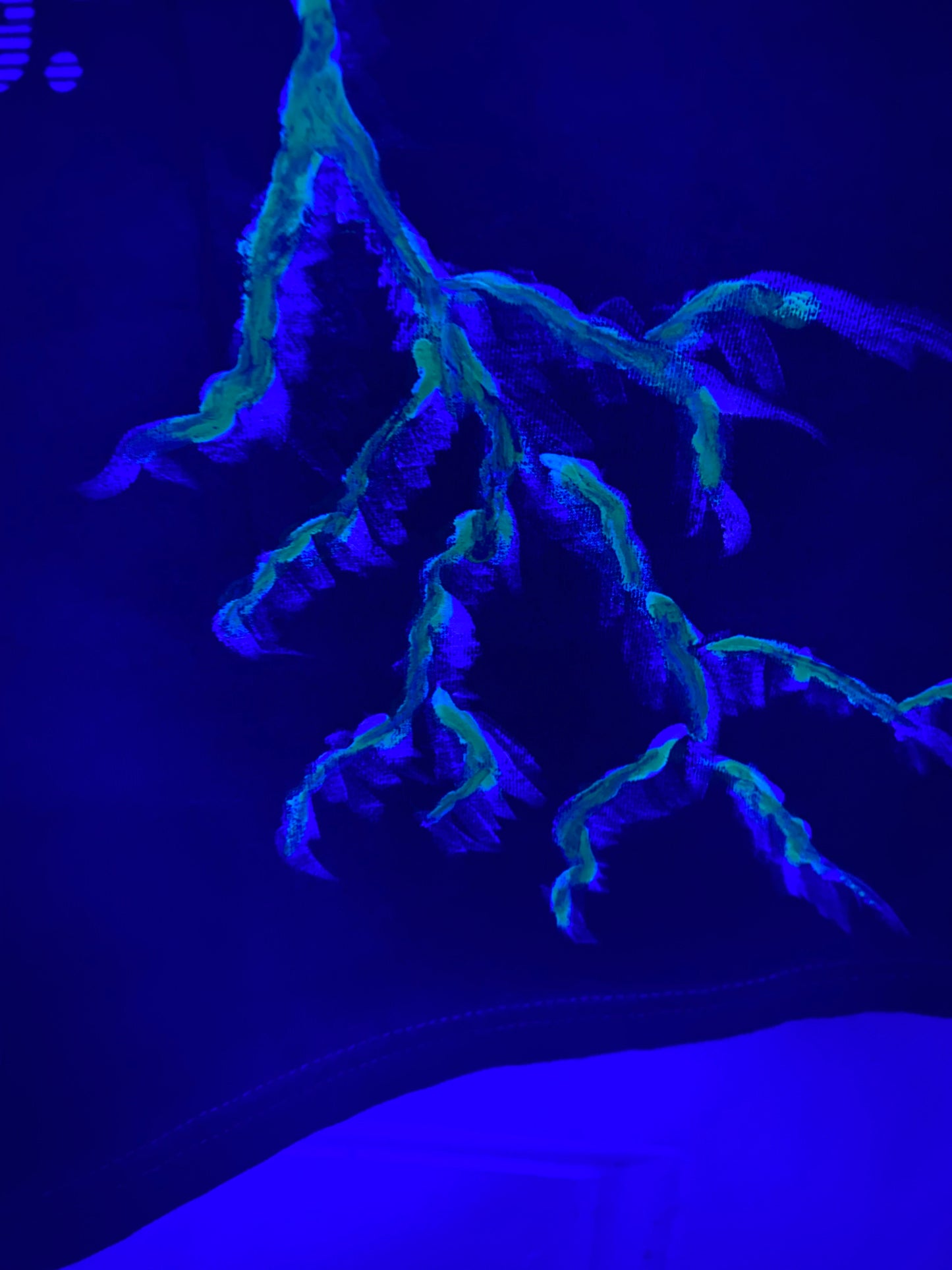 Mike Manson T Shirt (BlackLight Paint)