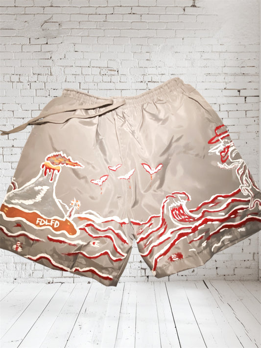 Mama Octopus Swish Shorts