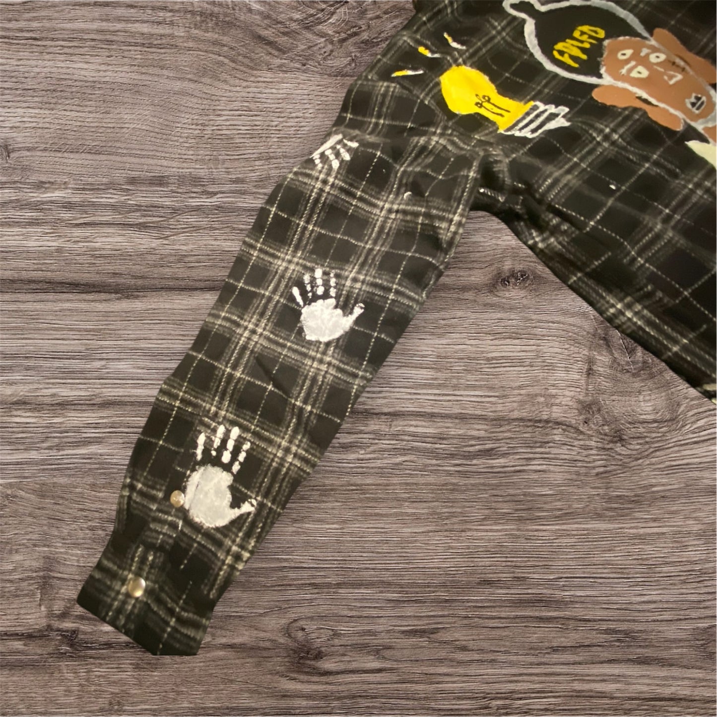 "The Buddha's Third Eye" Flannel Jacket